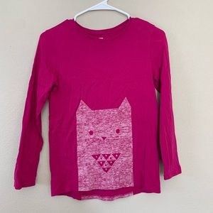Tea Collection Long Sleeve Cat Shirt